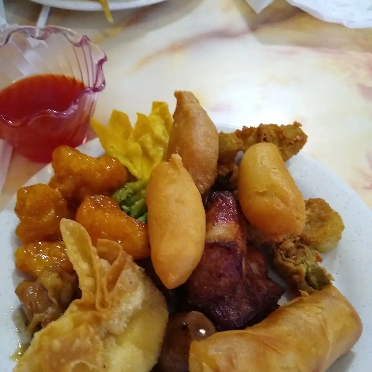 炸蟹角 fried crab rangoon 6